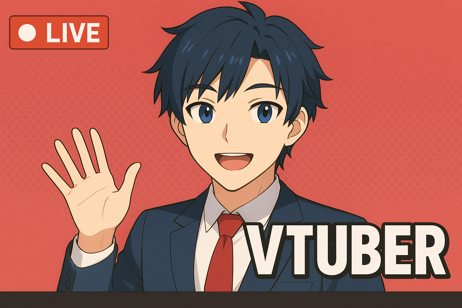 男性Vtuber初配信